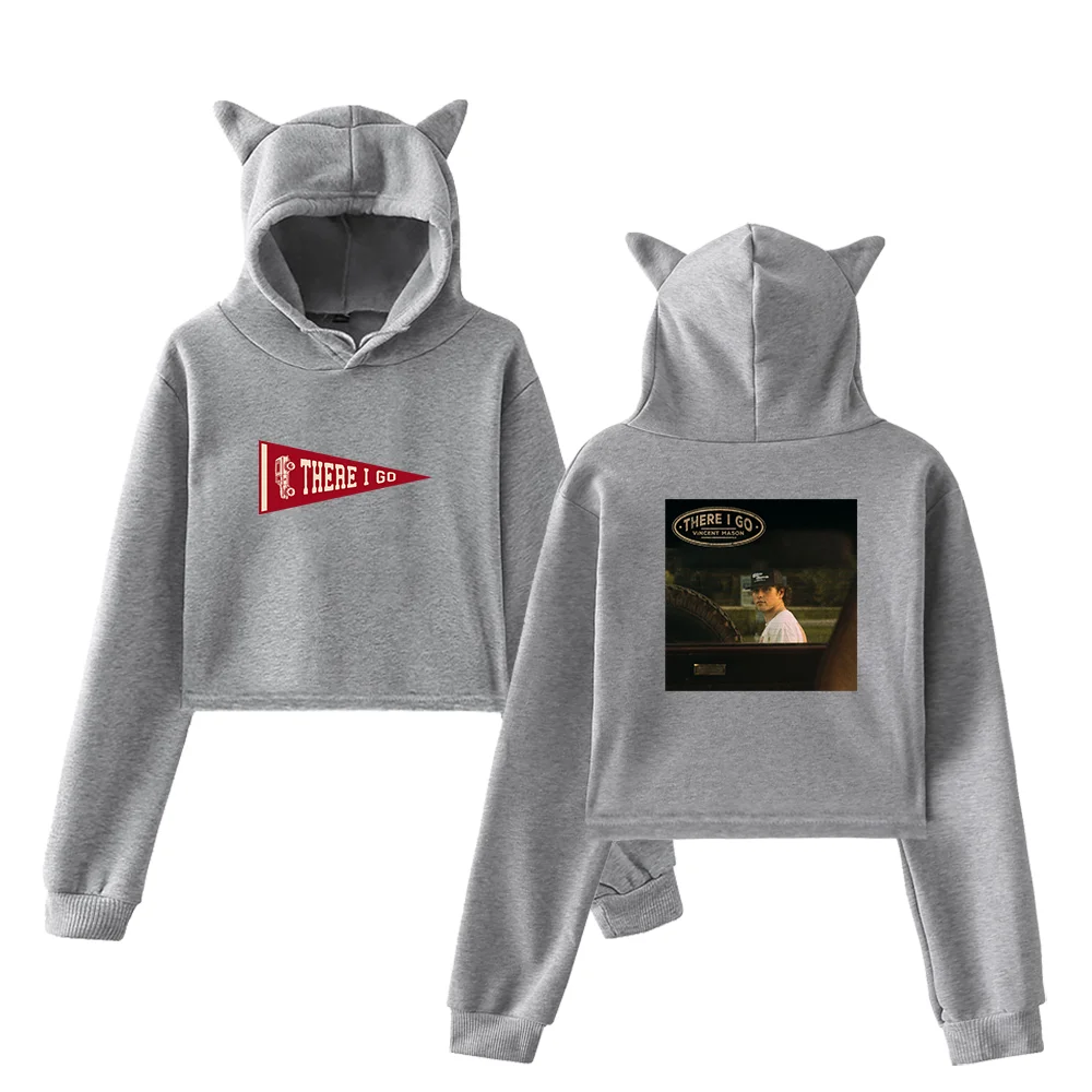 Vincent Mason There I Go Cropped Hoodie - Image 4