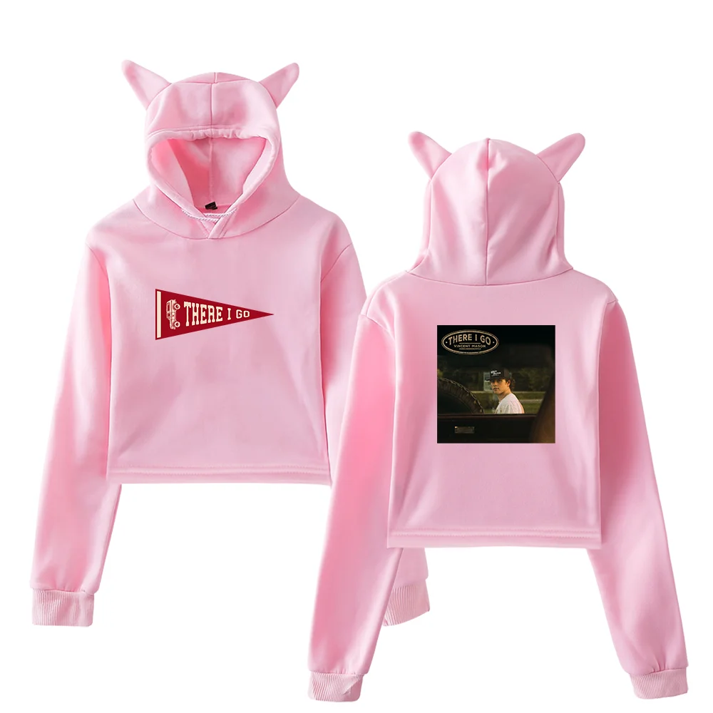 Vincent Mason There I Go Cropped Hoodie - Image 5